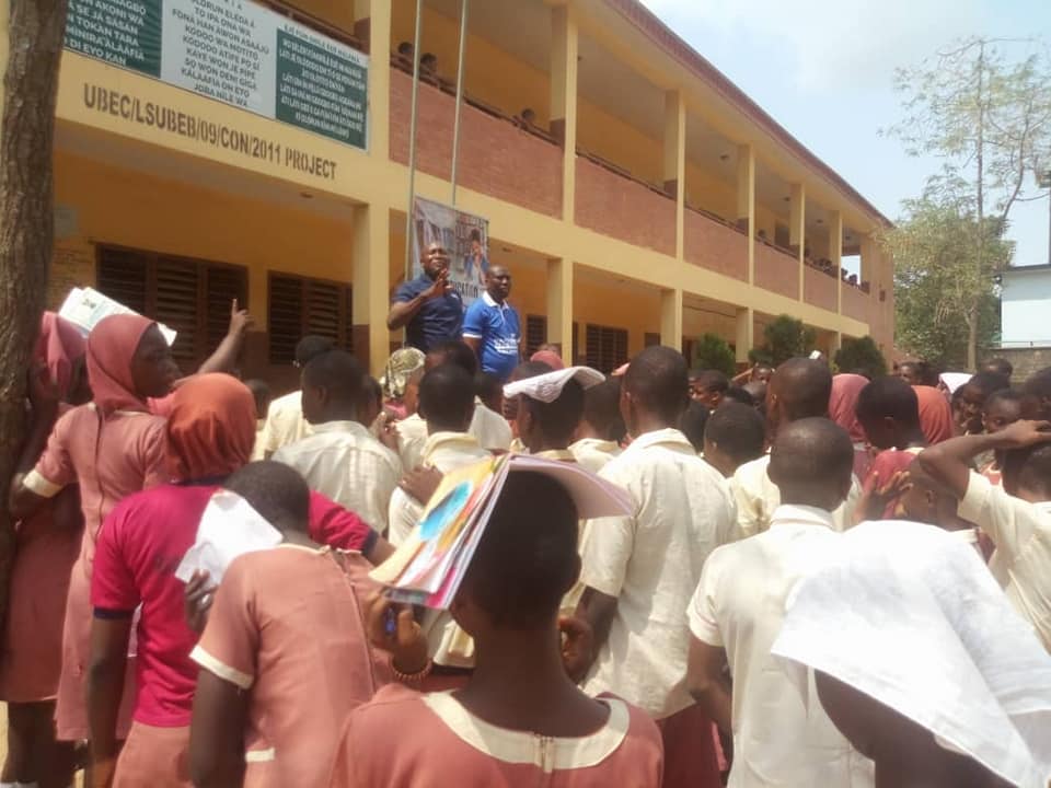Effective Drug Lecture at Ewutuntun Senior Secondary School